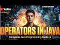 Lecture5 java Operators in java within 4 minutes