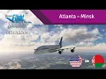 Download Lagu Atlanta to Minsk Full Flight MSFS A320N (Part 2: Orlando, USA to Asmara, Eritrea)