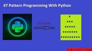 Printing star tree Pattern in Python Pattern Programming With Python