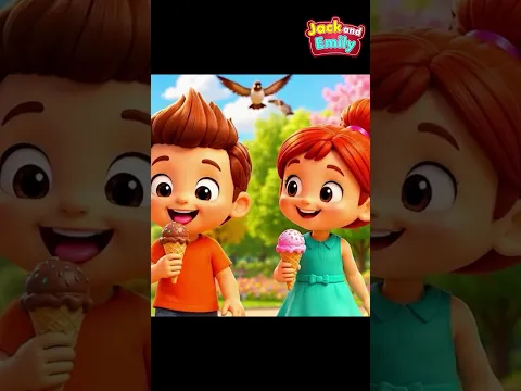 My Ice Cream Fell Song 2 | Jack & Emily Hindi Rhymes #animation #hindirhymes #cartoon
