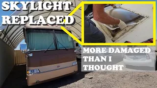 Replacing a Very Broken RV Skylight