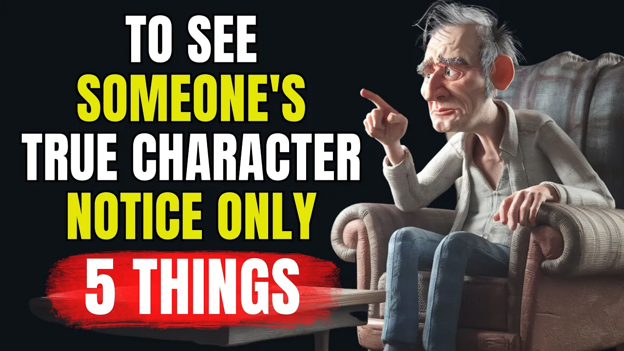 Outline Video How to Instantly See Someone’s True Colors: Just Look for These 5 Signs | Stoicism #stoicism #stoics