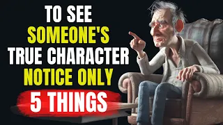 How to Instantly See Someone’s True Colors: Just Look for These 5 Signs | Stoicism #stoicism #stoics
