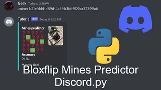 How to make a bloxflip mines Predictor discord bot Read DESCRIPTION