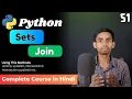 Python Sets Tutorial Join Sets using union update intersection symmetric - difference