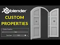 How to Use Custom Properties in Blender 4 5