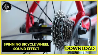 Spinning Bicycle Wheel Sound Effect 