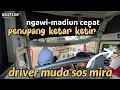 Lagu SOS JUGA DRIVER BUS MIRA‼️JAM MEPET GAK KALAH DENGAN YANG LAEN DRIVER SATU INI🔥👍.