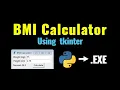 How to Create Your First Program Using tkinter How to Convert Python File to exe Tutorial