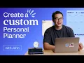 Create a custom personal planner