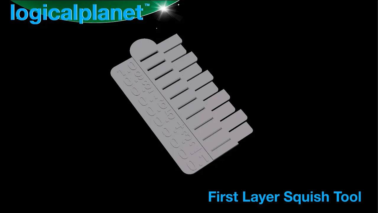 First Layer Squish Calibration Tool