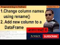 Learn to rename columns in a Python DataFrame