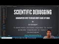 Scientific Debugging - Debugging made easy