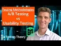 Usability Testing vs Testing