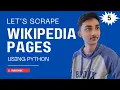 Wikipedia Scraping in Python A Complete Tutorial for Beginners Web Scraping with Python