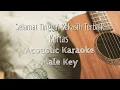 Lagu Selamat Tinggal Kekasih Terbaik - Kertas - Acoustic Karaoke (Male Key)