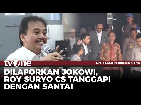 Jokowi Tempuh Jalur Hukum, Roy Suryo: Masyarakat Perlu Mengawal