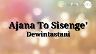 Download Ajana To Sisenge lirik MP3