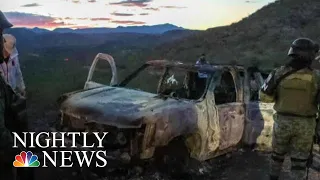 Potential Suspect Arrested In Deadly Ambush On American Family In Mexico NBC Nightly News