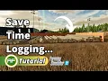 How I Cut Store Transport Logs - Very Efficient