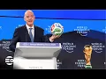 FULL PANEL FIFA s Infantino Wenger Del Piero on 2026 World Cup WEF Davos AD15