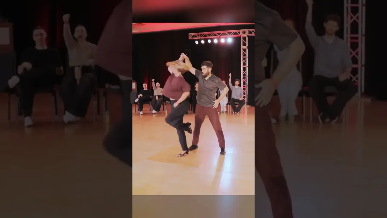 🕺West Coast Swing Improv Freestyle Dance by Ben Morris & Brandi Guild