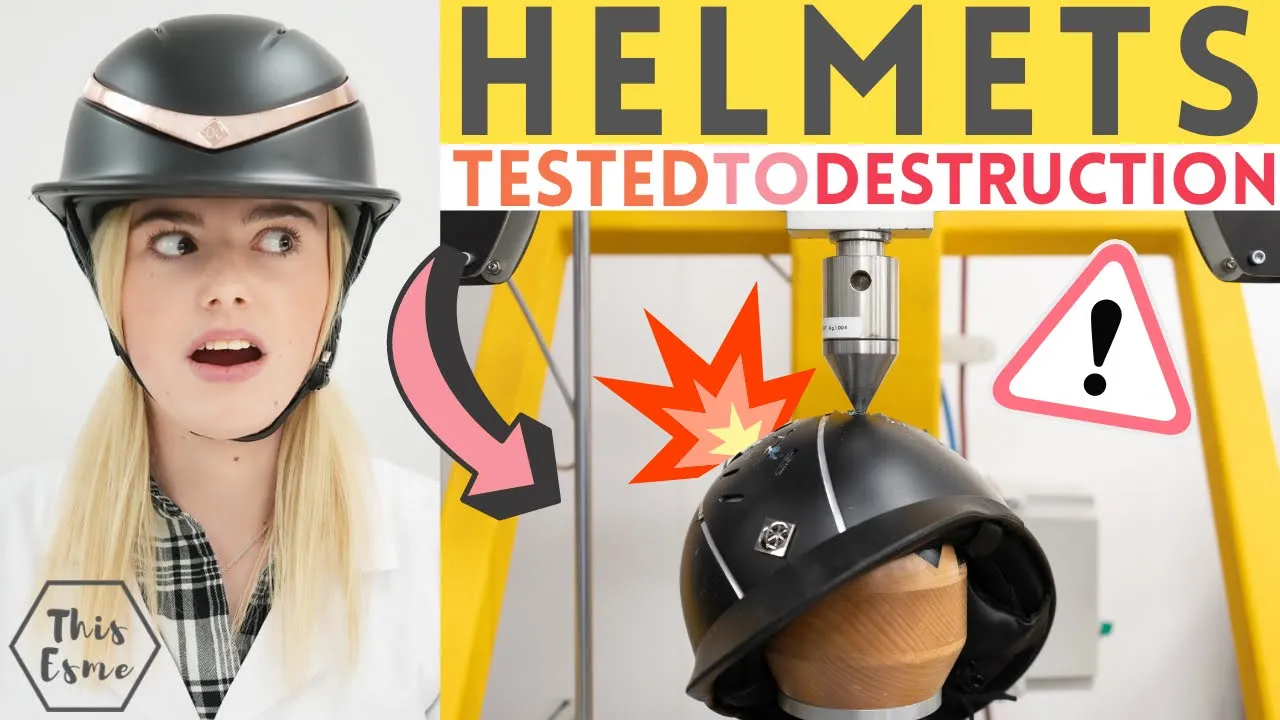 Tested To DESTRUCTION Riding Helmets! AD | This Esme
