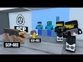 SCP 682 \u0026 SCP 053 PRISON BREAK MONSTER SCHOOL RESCUE - MINECRAFT