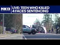 Teen faces sentencing in deadly Renton WA crash that killed 4