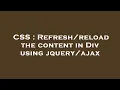 CSS the content in Div using