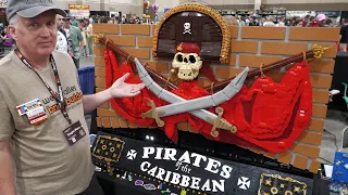 Motorized LEGO Pirates of the Caribbean Talking Skeleton