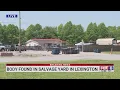 Human remains found in Lexington salvage yard