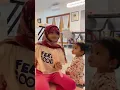 LEXIE BINGUNG KAK LEIKA JOGET SENDIRI PAKE KERUDUNG BUNDA😂 #leika #shorts #viral