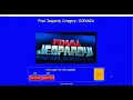 New Jeopardy Final