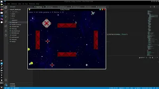 GalaxyTraveller - A small game created with Pygame module code in description