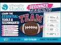 Silhouette Studio Coaching Session Beginner Training with Dana
