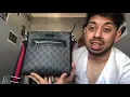 Gucci messenger bag men s unboxing and review from DHgate