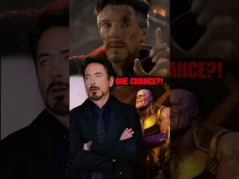 Doctor Strange Knew Tony Would Die?! #tonystark #drstrange #thanos