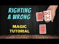 Download Lagu How To Change A Wrong Card Into The Right Card - Righting A Wrong Magic Card Trick Tutorial