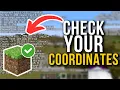 How To Show Coordinates In Minecraft Java Bedrock Version
