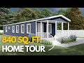 Tiny Home Living Check Out The 840 Sq Ft Riverview Model