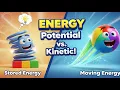 What is Energy Potential vs Kinetic Energy Explained Fun Physics Lesson