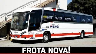 RENOVAÇÃO DE FROTA | EXPRESSO MARINGÁ CONHEÇA OS NOVOS ÔNIBUS DE CARROCERIA BUSSCAR