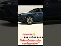 Fisker Ocean color configuration