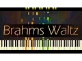 Download Lagu Waltz in A-flat major, Op. 39 No. 15 // BRAHMS