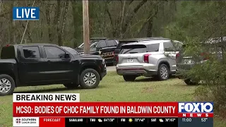 MCSO Bodies of Choc family found in Baldwin County