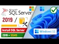 How to Install Microsoft SQL Server 2019 on Windows 11