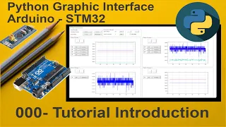 000-Python Live stream Graphic User Interface Arduino-STM32 Tutorial Introduction