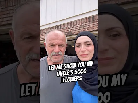 My uncles 5000 flowers