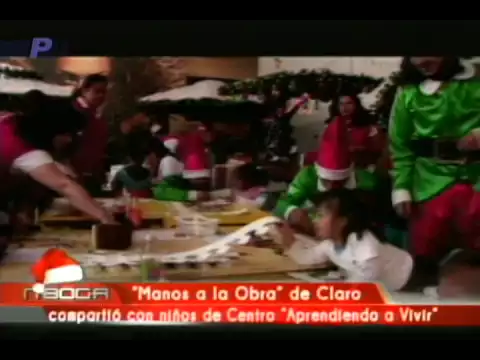 Manos a la Obra de Claro compartió con niños de centro Aprendiendo a Vivir